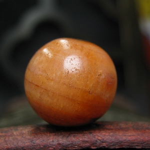 千年老缠丝朱砂玛瑙 西亚古珠古玩文玩古董珠配珠手串包老老物件