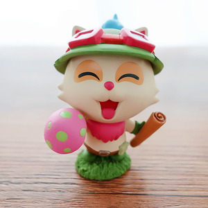 【易漫】潮儿英雄联盟lol迅捷斥候·提莫q版公仔车载摆件手办