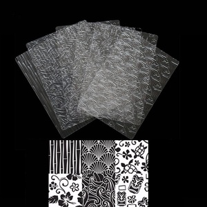 凹凸两用压花模具粘土软陶翻糖肌理工具软陶泥泥塑粘土塑料模具