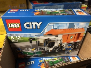 北京cbd現貨* lego 乐高 60118 城市系列 city 垃圾车 绝版玩具