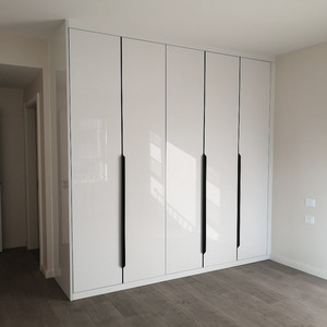 柜门定制pet高光门板实木多层板轻奢衣柜门定制云石板橱柜门定做