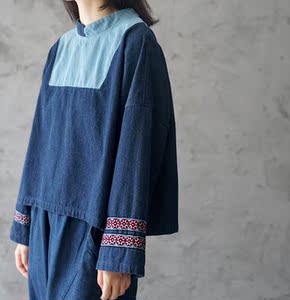 现在衣服小了想转,牛仔上衣假两套除冬季外均可穿宽袖0人付款40