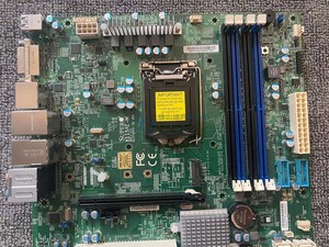 超微X11SAE-M  C236芯片 LGA1151 E3-1200V5/V6服务器工作站主板