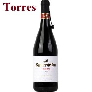 巨好喝推荐！西班牙进口红酒 桃乐丝Torres公牛血干红葡萄酒375ml