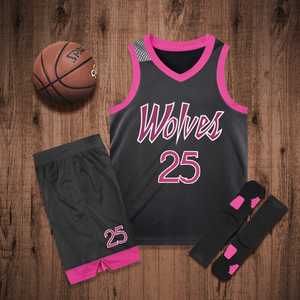 森林狼队球衣罗斯25号唐斯32男女成人儿童比赛服定制篮球队服套装