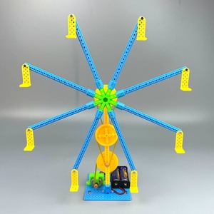 大风车摩天轮模型科学小实验学生手工diy科技小制作儿童拼装玩具