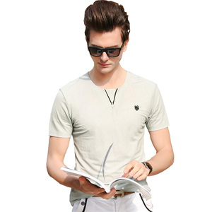 德国宝马短袖纯棉t恤 2018新款飞龙宝马圆领丝光棉半袖男士打底衫