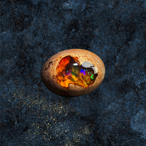 五蕴珠宝欧泊围岩裸石戒面戒指项链耳环耳钉吊坠欧泊彩色宝石原石