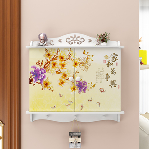 创意电表箱遮挡箱现代多媒体弱电箱装饰盒装饰画简约电闸配电箱框