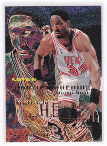 nba球星卡 阿朗佐 莫宁 fleer 1996 no.235