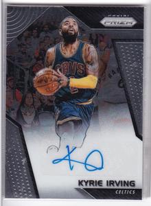 nba球星卡 凯里欧文 签字签名卡 panini 17-18 prizm