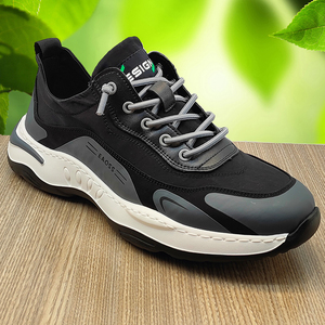 佰纳男鞋2022年春季新款 拼色运动鞋休闲潮鞋一脚蹬跑步鞋22h2065