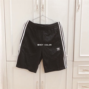 adidas排扣裤短