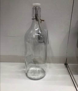 IKEA宜家考肯附塞瓶子酒瓶油瓶密封瓶红酒瓶玻璃水瓶葡萄酒瓶