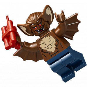 乐高lego 蝙蝠侠大电影 人仔 sh086 蝙蝠人 含配件 70905 76011