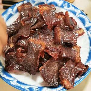 牛干巴云南特产牛肉干美食正宗炒食品风干腌制大理南涧黄牛腊牛肉