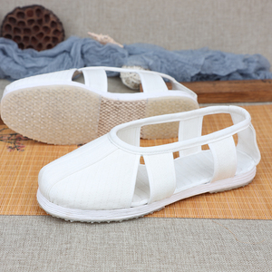 老北京千层底布鞋僧侣凉鞋罗汉鞋夏季男女手工鞋禅修和尚鞋休闲鞋