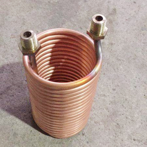 紫铜盘管定制非标螺旋弹簧铜管冷却循环冷凝管道蒸汽冷水机换热器