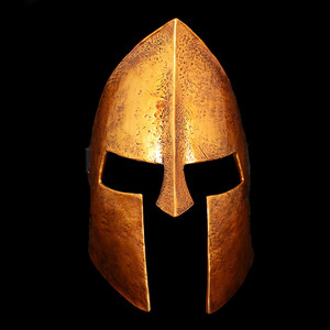 树脂面具 斯巴达勇士300面具 游戏影视主题面具 树脂面具