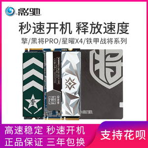 影驰 擎256g星曜x4固态m2硬盘250g 500g 512g 1t电脑台式ssd nvme