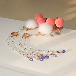 古风发饰发夹diy