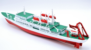 向阳红1/260科考船 电动拼装船模型 蛟龙号竟赛模型器材
