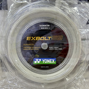正品YONEX XB68大盘羽毛球线 YY尤尼克斯EXBOLT BG68大盘线球拍线