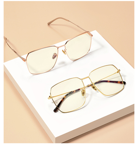 潘通pantone超轻β钛镜框36021金属方框眼镜架大脸可配近视防蓝光