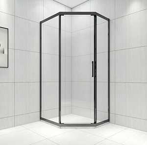 浴室玻璃门钻石型