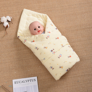 新生婴儿棉花包被 初生宝宝纯棉手工抱被 被子抱毯春秋冬两用薄款