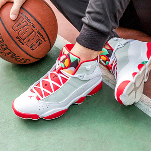 air jordan 6 rings aj6 六冠王 白红兔八哥篮球鞋 dd5077 105 现
