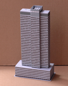 城市建筑模型纸