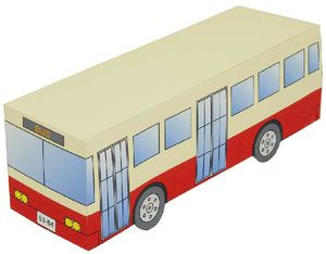 公交车纸模型