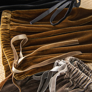 垂感阔腿裤布料