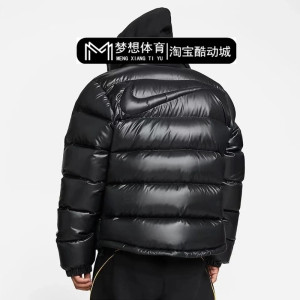 nike x drake nocta 耐克亚版黑色黄色羽绒服外套 da4137-010-739