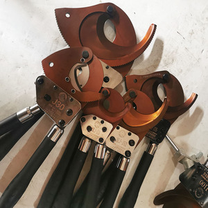 广东精品黑马牌棘轮式电缆剪刀手动断线钳钢绞线电缆切断线缆剪钳