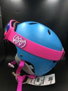 Bern滑雪头盔儿童头盔安全帽保暖帽摩托车头盔滑雪镜防护眼镜