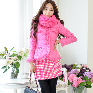 棉衣粉红大布娃娃