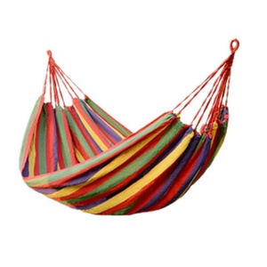 网状吊床加厚帆布吊床户外单人双人室内冰丝学生宿舍吊床儿童