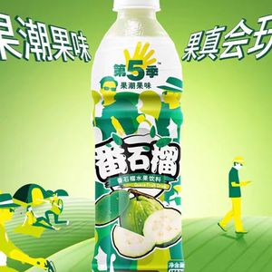 450ml/瓶番石榴汁水果饮料整箱饮品网红第五季广东广西特产