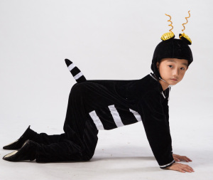 动物服装儿童幼儿小蚂蚁造型表演服装万圣节成人动物演出服蚂蚁服