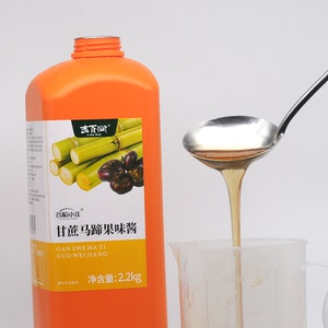 2kg装浓缩风味浓浆水果茶原料甘蔗马蹄汁