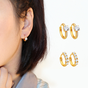 耳扣耳环2021年新款潮适合短发耳饰耳垂厚大的耳钉女耳坠3人付款26