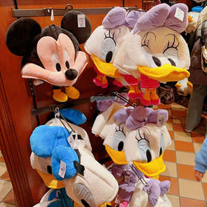 上海迪士尼乐园代购 米奇米妮唐老鸭黛丝大头小身帽子卡通成人帽