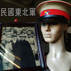 cosplay话剧影视演出大盖帽北洋军阀民国东北军大檐帽