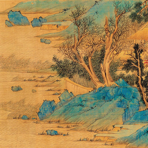 青绿山水图
