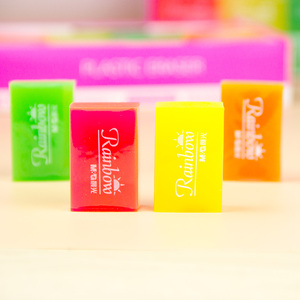 水晶橡皮擦糖果色