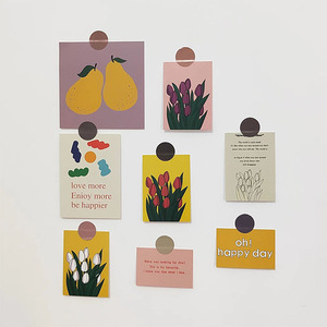 少女心ins风爱豆咕卡片随心配diy小卡追星少女手帐拍立得相册素材装饰