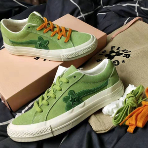 000人付款淘宝vans 范斯 sandy liang 联名 sk8-hi 蓝色小花 刺绣