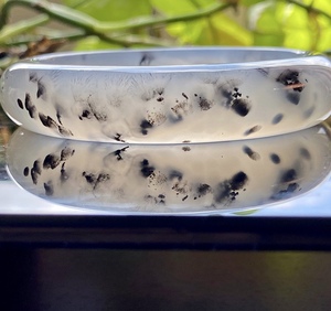 发丝玛瑙玉髓手镯